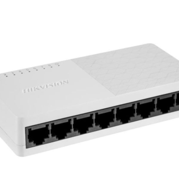 DS-3E0108D-O 8-Port Fast Ethernet Plastic Switch